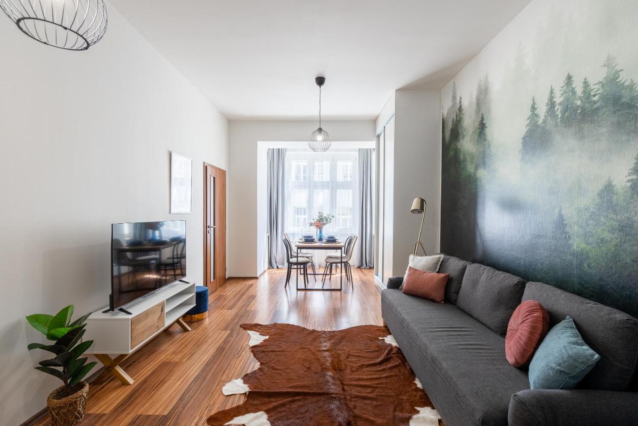 10 Min City Centre 5 People Apartment, Free Coffee Prague Ngoại thất bức ảnh